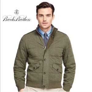 BROOKS BROTHERS - Quilted Bomber Jacket, M